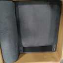 LINSY HOME Modular Sectional Sofa, 134" Boneless Couch L Shaped 4-Seat Sofa with Movable Ottoman, Corduroy Sectional Cloud Couches for Living Room, No Assembly Required, Bluish Grey