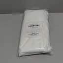 ALYVIA SPRING Extra Long Fabric Shower Curtain Liner Waterproof - 72" x 84", Soft & Lightweight XL Shower Curtain with Magnets, Machine Washable - 72x84, White