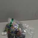 Hat Flat Brim Baseball Cap Adjustable Men Women Sun Hats Hip Hop Cap Black, One Size