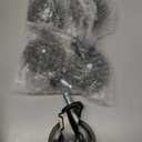 Office Chair Wheels 3" Inch Roller Blade Rubber Chair Caster Wheels Replacement, 11mm Universal Fit Stem, Heavy Duty Gaming Computer Desk Chair Wheels for Hardwood Floor Carpet - Set of 5 (Transparent)