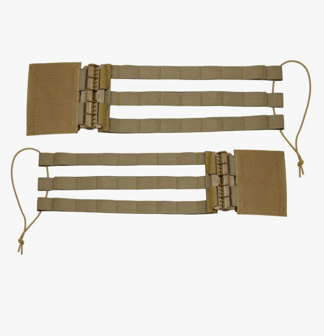 Tactical MOLLE Vest Quick Release Skeletal Mesh Cummerbund Strap Side Belt for JPC XPC NCPC CPC Vest