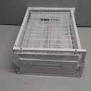 REALINN Under Sink Organizer, Pull Out Cabinet Organizer 2 Tier Slide Out Sink Shelf Cabinet Storage Shelves, Storage for Kitchen Bathroom, White, 2 Pack