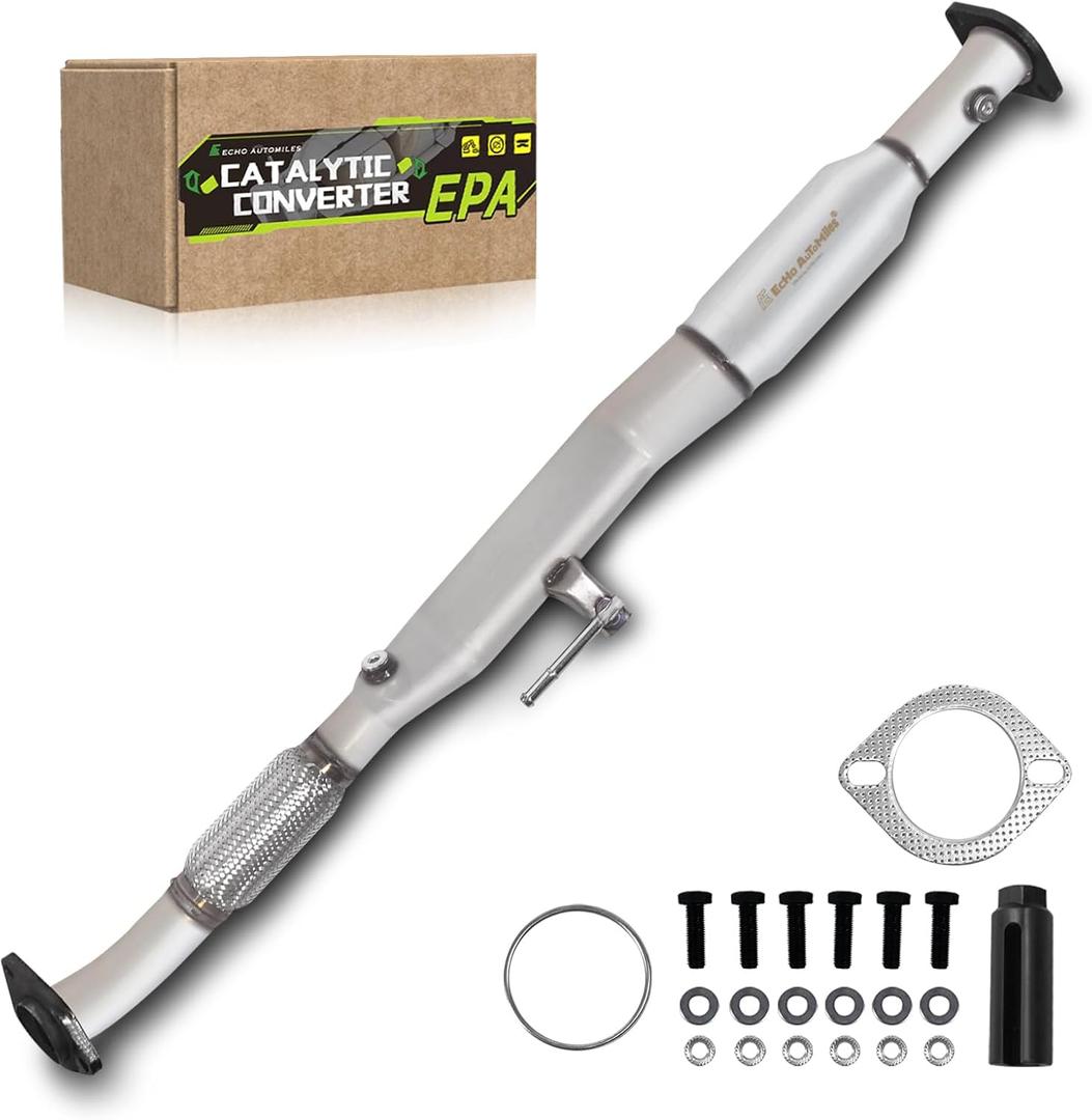 Rear Catalytic Converter Compatible with 2007 2008 2009 2010 2011 2012 2013 2014 2015 2016 2017 2018 Nissan Altima L4 2.5L Catalytic Convertor EPA Compliant