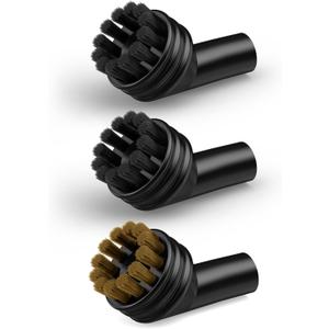 WHL-622 Steam Cleaner Accessories - 2 Pcs Nylon Brush and 1 Pcs Copper Brush