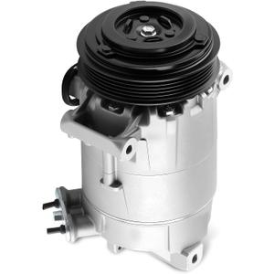 Car A/C Compressor Fit for Chevrolet Equinox, Impala, Malibu, for GMC Terrain, for Buick Regal 2014-2017 Automotive Replacement AC Compressor 22947668 A/C Compressor for Car CO 22285C