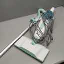 Shark Steam Mop with 2 Machine Washable Dirt Grip Pads, Removable Water Tank, Lightweight, Steam Cleaner for sealed Hard Floors, Marble, Stone, Hardwood, Tile, Laminate, White/ Seafoam