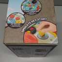 HONGTUO Bus Toy with Sound and Light, Simulation Steering Wheel Gear Toy, Toddlers Bus Toys with Music Education Knowledge Simulation Driving Bus Toys, Gift for 1-3-5 Boys & Girls