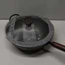 Wok, 13 Inch carbon steel woks & stir-fry pans nonstick, Pre-Seasoned 5.8QT Flat Bottom Chinese Wok Paella Pan with lid, Carbon Steel Cookware, Compatible with All Cooktops