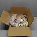 Fall Garland with Lights, 6Ft Lighted Fall Leaves Garland for Mantle Outdoor Home Door Table, with Pumpkins, Fall Decor Autumn Thanksgiving Decorations