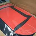 Car Seat Covers Full Set, Breathable Leather Automotive Front and Rear Seat Covers & Headrest for Reduce The Driving Fatigue, Compatible with Most Vehicles, Cars (Black&Red, Front Pair and Rear)