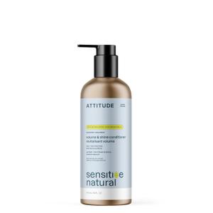 ATTITUDE Conditioner, with Essential Oils, Vegan & Plant-Based, Aluminum Bottle, 16 Fl Oz