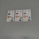 Pack of 3 Luminous Halloween Temporary Tattoos for Kids Halloween Party Favors, 10 Sheets Glow in The Dark Halloween Decorations Tattoos for Kids, 100 Styles Glow Tattoos Stickers for Goodie Bag Fillers