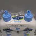 Cetaphil Baby Wash & Shampoo Plus Body Lotion, Healthy Skin Essentials, Head to Toe Hydration for up to 24 Hours, for Delicate, Sensitive Skin, 2-Pack,White