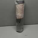 Anti Fatigue Kitchen Rugs Mat Non Slip Washable, 0.4" Thick Soft Cushioned Absorbent Kitchen Mats for Floor, Jute-Like Woven Laundry Standing Mats Sink Mat, Easy Clean Care, Gray 17"x30"