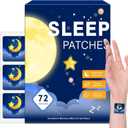 Yongsenina 72 Pack Sleep Patches for Adults Extra Strength, Easy to Apply Sleep Patch with Valerian & Melatonin Patches, Long Lasting Night for Men and Women