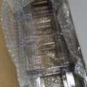 HBlife Clear Acrylic Kids Shoe Rack for Closet Organizers and Storage, Small Shoe Rack 4 Sections Toddler Baby Shoe Storage Organizer Stackable Shoe Shelf,Desk File Sorter Book Purse Organizer(4 Pack)