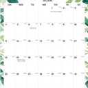 2026 Wall Calendar 12" x 17" from July 2025 - December 2026, 18 Monthly Hanging Large Wall Calendar 2025-2026 with Spiral Binding Hanging + Large Blocks +Julian Dates for Home or Office Organizing