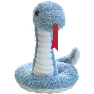 Blue Plush Snake Stuffed Animal Toy, Soft Cuddly Plushie Hugger Toy for Boys & Girls, Gifts for Kids or Girlfriend, 17 Inches
