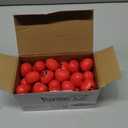 Yaomiao 48 Pcs Heart Smile Face Stress Balls Valentine's Day Red Heart Balls Smile Face Shaped Foam Ball for Valentine Party Gift Bag Fillers School Carnival Reward