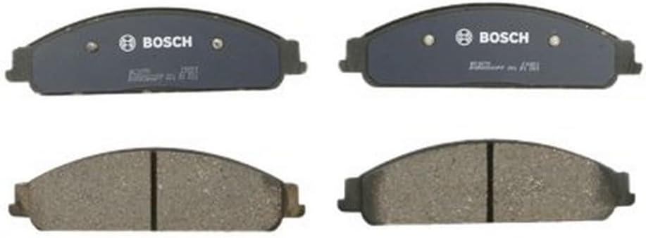 BOSCH BC1070 QuietCast Premium Ceramic Disc Brake Pad Set - Compatible with Select Ford Five Hundred, Freestyle, Taurus, Taurus X; Mercury Montego, Sable; FRONT