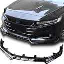 Archaic Front Bumper Lip Compatible for Honda Accord 10.5th Sedan SE/EX-L/LX/Sport/Touring 2021 2022, Splitter Under Chin Body Kit Lower Spoiler