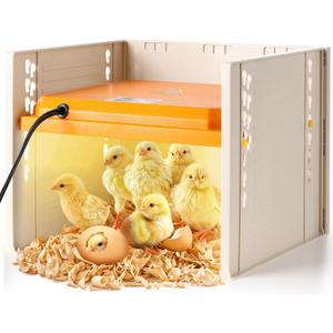 Chick Brooder, Chicken Brooder Heating Plate for Chicks with Adjustable Height and Angle