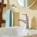 Moen Retreat Collection Brushed Nickel Bathroom Hand Towel Ring with Wall Mount Hardware, DN8386BN
