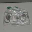 AmazerBath Shower Curtain Hooks, Simple Black Shower Curtain Hooks Rust Proof, Metal Shower Curtain Rings, Double Side Shower Hooks for Shower Curtain, Double Shower Hooks Rings Liner Bathroom, 12Pcs