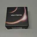 Metal Fidget Slider Toy for Adults, EDC Stress Relief Toy to Relieve Anxiety and Stress, Multi-Functional Desk Gadget for Focus and Relaxation (Black)