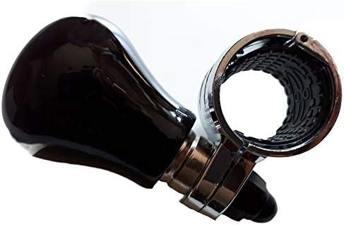 [Handicrafts using wood] Can be mounted on all models Luxury design Vehicle handle Spinner Power handle Spinner handle Car steering wheel Car accessories (Black)