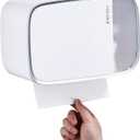 Paper Towel Dispenser Holder Wall Mount,Commercial Paper Towel Dispenser Multi-fold Trifold C Fold,Hand Towel Holder,Paper Roll Napkin Tissue Dispenser,Paper Towel Holder for Bathroom Kitchen (Blk-5861)