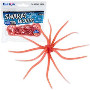 Tentacle Dice Bait Japanese Style Finesse Dice Fishing Lure Floating Worm Soft Plastic Baits for Bass Fishing, Drop Shot, Jig Head, Wacky Rig