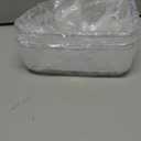 BUCATSTATE Hamster Sand Bath Container Large Transparent Hamster Toilet for Dwarf Pets Small Animals Cage Accessories (Transparent, Large)