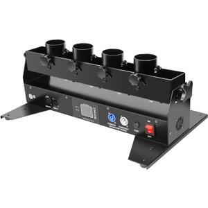 Professional Confetti Launcher Cannon Machine, Confetti Blower Machine Confetti Cannon DMX/Remote Control for Weddding Disco Show Club Stage Party