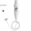 Replacement Hose and Handle Parts for Waterpik Aquarius Water Flosser (WP660 & WP670 Series) Oral Hygiene Accessories Water Hose Plastic Handle Compatible, Gray