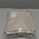 NICETOWN Natural Linen Curtains 84 inch Long 2 Panels Set, Grommet Top Thick Linen Burlap Semi Sheer Vertical Drapes Privacy Assured with Light Filtering for Bedroom/Living Room, W55 x L84