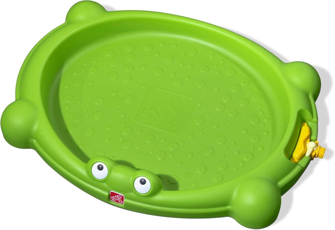 Step2 Water Bug Splash Pad, Kids Water Table & Sand Activity Sensory Playset, Sprinkler & Pool, Summer Outdoor Toys, for Toddlers 1.5+ Years Old