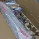 Roomratv Ceiling Fans with Lights,Large Airflow 52inch Modern Ceiling Fan with Quite Reversible DC Motor 3 Color Temperature LED Light (White Gold)