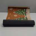 Tinideya Christmas Welcome Front Doormat, Xmas Non Slip Outdoor Mat Rug with Christmas Snowflake Decoration Pattern for Farmhouse Home Entrance Decor Yard Floor Patio, 17 x 30 Inches(Xmas Tree)