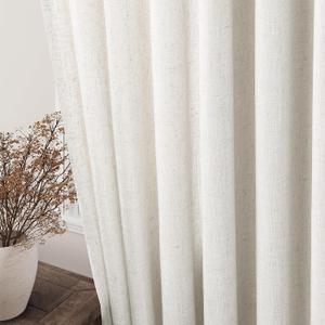 Curtains 2 Panels Ivory 94X54