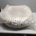 MIXJOY Dog Beds for Small Dogs Cats, Washable Small Dog Bed with Removable Cover, Donut Cat Bed for Indoor Cats, Calming Fluffy Round Pet Beds with Anti Slip Bottom, Cute Puppy Beds, Beige, Small(23"Lx23"Wx8"Th)