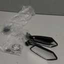 Bike Mirror Handlebar Mount 360 Adjustable 2pcs, Accessories Bike Side Mirror, E Bike Mirrors for Handlebars, Scooter Mirrors for Handlebars with Scratch Resistant Glass, E Bike Rear View Mirror