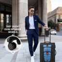 Carry On Luggage 22x14x9 Airline Approved, 22-Inch Suitcases with Spinner Wheels, Softside Carry-on Luggage with TSA Lock for Men Women Business Trip, Lightweight Large Capacity Luggage for Travel