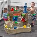 Step 2 Pump & Splash Discovery Pond Water Table, Kids Water Sensory Activity Pool, Summer Outdoor Toys, 10 Piece Toy Accessories, For Toddlers 2+ Years Old