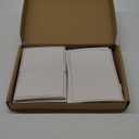 Paper Junkie White Cardstock with Gold Foil Border and Envelopes - 5 x 7 Inch - 50 Sheets - Gold Note Cards
