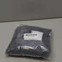 SUBRTEX Stretch Couch Arm Covers Set of 2, Checkered Sofa Arm Slipcovers, Anti-Slip Armrest Covers for Recliner and Armchairs, Pet Proof, High Stretchy, Hook & Loop Tape, Gray (Grey)