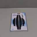 Pack-4 Car Door Anti-Collision Strip, 5.7In x 0.8In Vehicle Side Door Edge Protector, Universal 3.1In x 0.8In Automotive Decorative Sticker Replacement for Truck SUV Car (Black)