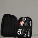 YBEKI Bike Repair Tool Kit Set - Bicycle Multi-Tool Kit with Ratchet Reversible Tool & 10 Tool bits, Bone Wrench, Bike Portable Tool Bag, (Ratchet Tool + tire Tool)