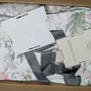 Laura Ashley - King Quilt Set, Reversible Cotton Bedding with Matching Shams, Lightweight Home Decor for All Seasons (Breezy Floral Pink/Green, King)
