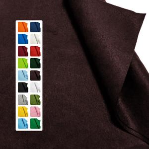 Felt Fabric - 1.6mm Thickness 36" X 36" Square Flexible Craft Felt by The Yard Soft Durable Felt Sheets for DIY Sewing Cushion Art Craft Project Supplies (Chocolate Brown)